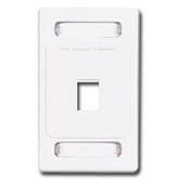 Siemon MX-FP-S-01-02 Single Gang Faceplate for 1 MAX Module